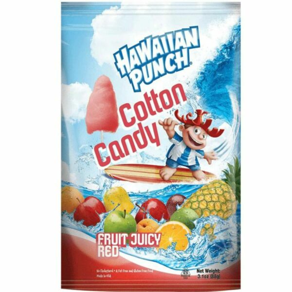 Hawaiian Punch Cotton Candy 87G CANDY’S - XMANIA Ireland