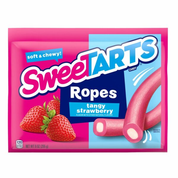 Sweetarts Chewy Ropes Tangy Strawberry Share Size 99G CANDY’S - XMANIA Ireland