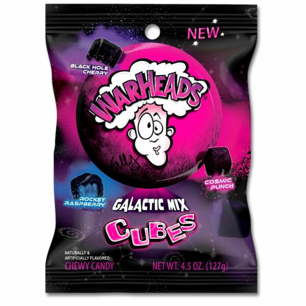 Warheads Galactic Cubes 128G CANDY’S - XMANIA Ireland