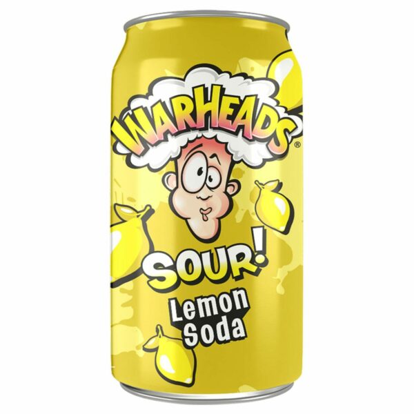 Warheads Sour Lemon Soda 355ML SODA DRINKS - XMANIA Ireland