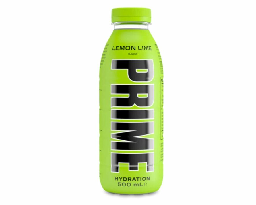 Prime Hydration Drink Lemon Lime 16.9oz 500ml