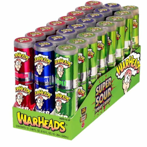 Warheads Super Sour Spray – Green Apple 20ML CANDY’S - XMANIA Ireland 3