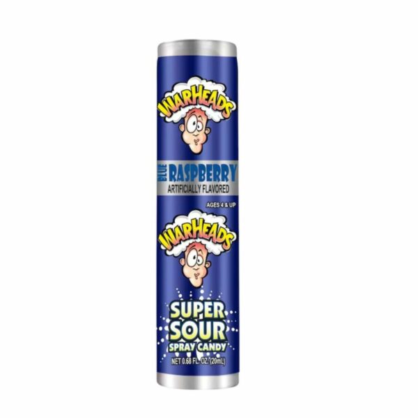 Warheads Super Sour Spray – Blue Raspberry 20ML CANDY’S - XMANIA Ireland