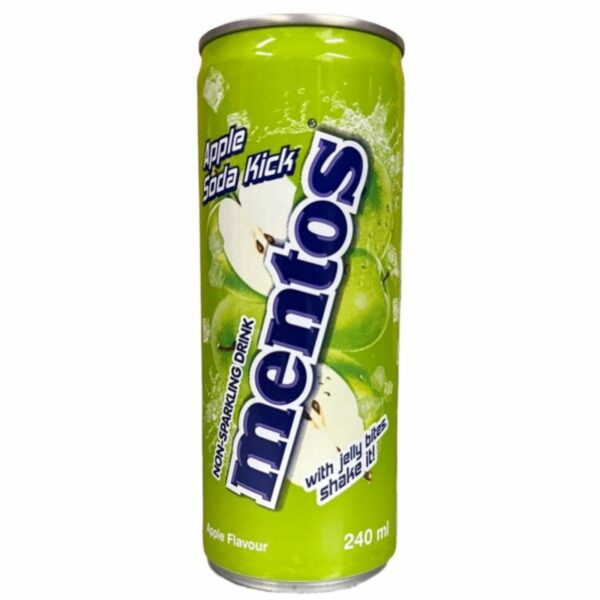 Mentos Apple Soda Kick 250ML SODA DRINKS - XMANIA Ireland