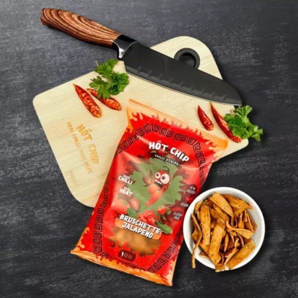 Hot Chip Strips Bruschette Jalapeno 80G SNACKS - XMANIA Ireland 3