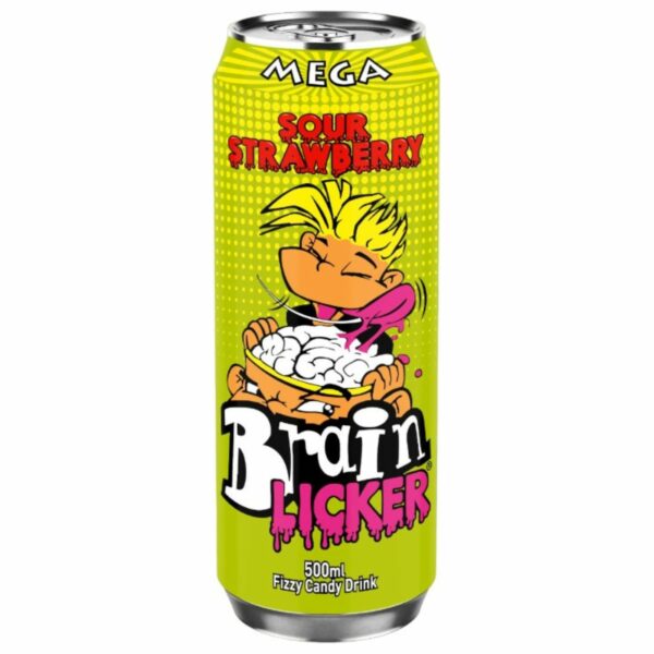 Brain Licker Sour Strawberry Drink 500ML SODA DRINKS - XMANIA Ireland