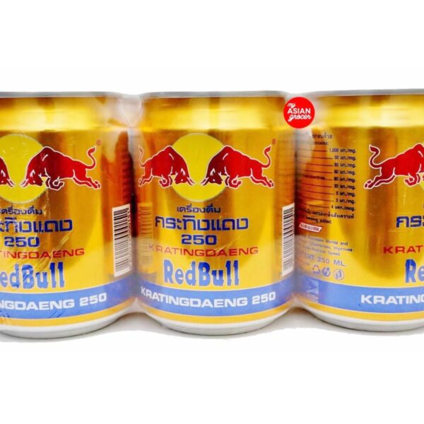 Kratingdaeng Red Bull Energy Drink 250ML ENERGY DRINK - XMANIA Ireland 3