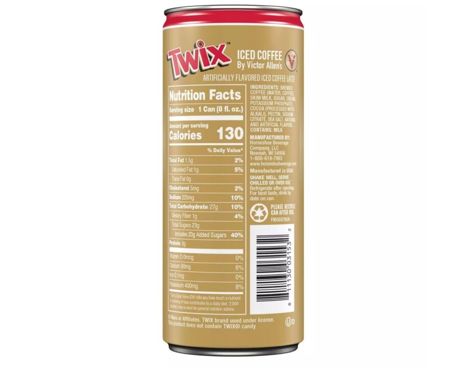 Twix Iced Coffee 230ML CHOCOLATE - XMANIA Ireland 5